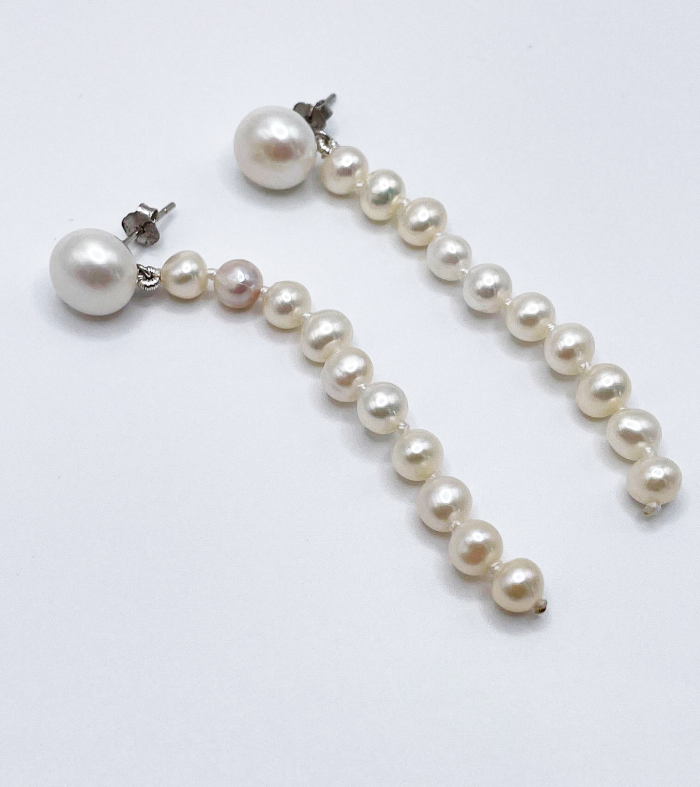 Pearls Drop Earrings