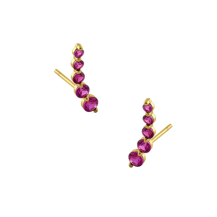 14k-gold-ruby-round-CZ-earrings