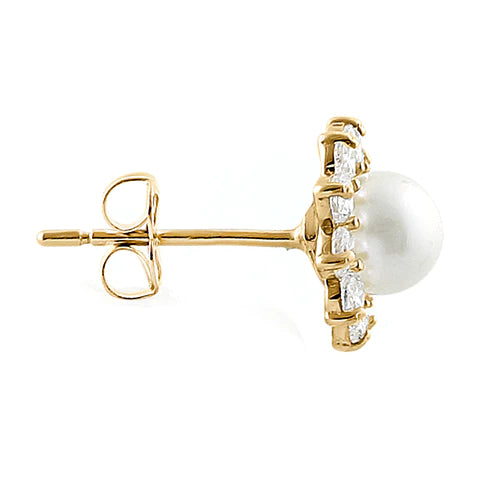 14k-gold-flower-CZ-pearl-earrings-sapphire-jewelry