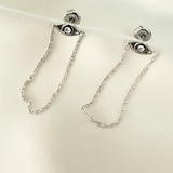 Emilia Eye Earrings Sterling silver