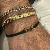 Men's Love Hoops Bracelet