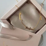 auri name necklace customized sapphie jewelry 